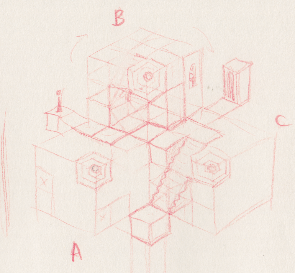 Monument Valley sketch